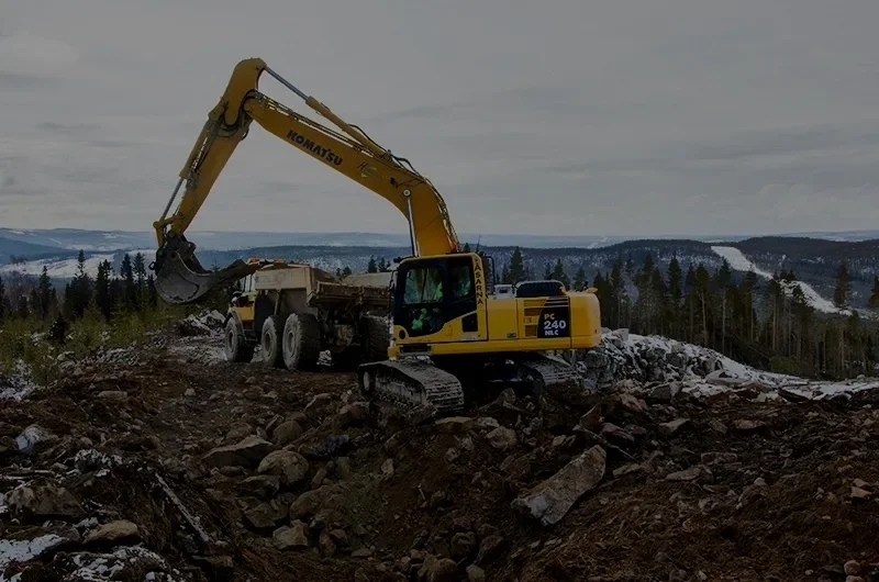 Vindpark i Jämtland – utfört markarbete av Hedmans Schakt